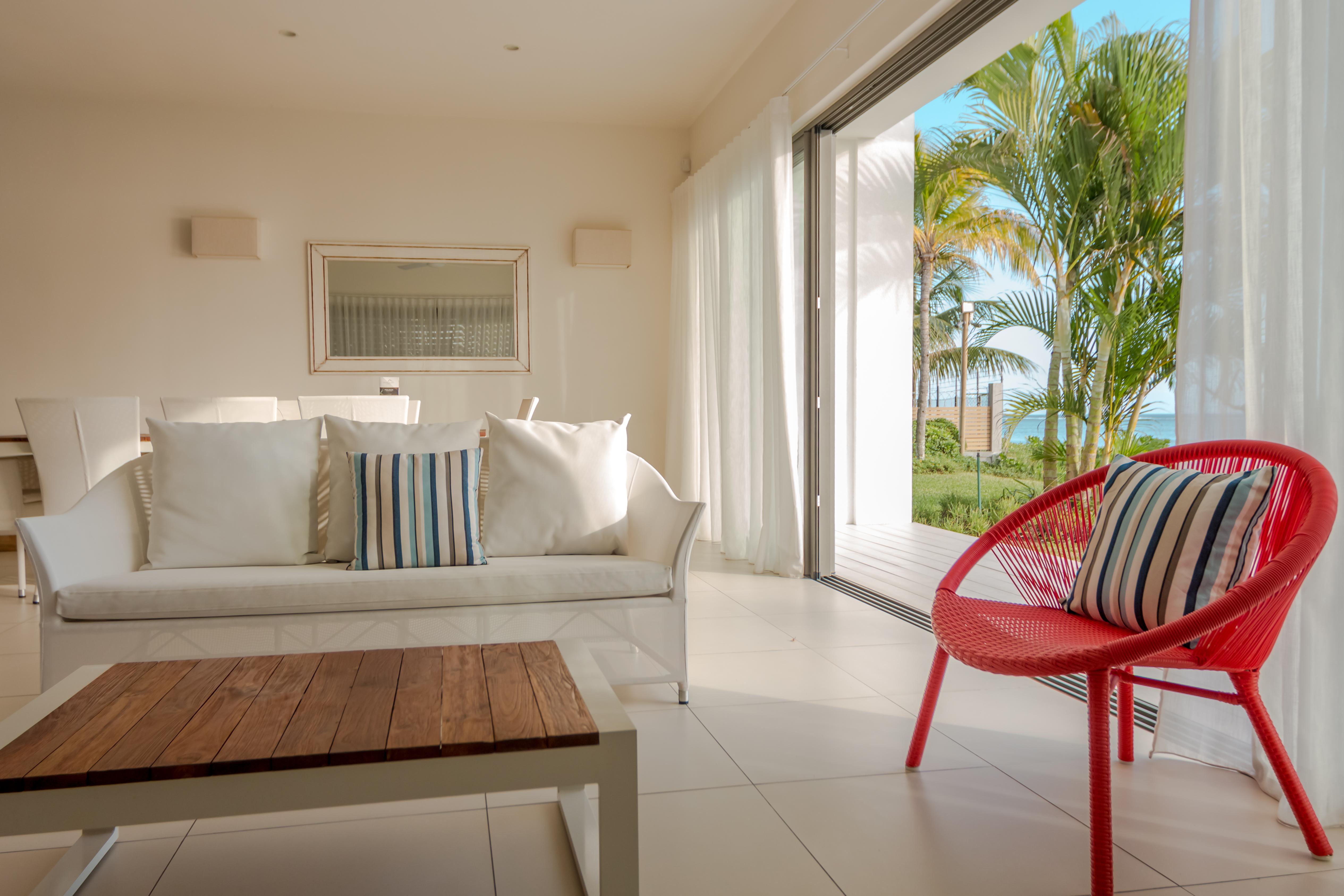 Cap Ouest: Luxury Beachfront Apartments Flic en Flac Luaran gambar